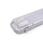 Noxion LED Vandtæt Lysrender Armaturhus Poseidon V2.0 incl. 2x Noxion LED Lysrør T8 Standard Output 15W 2x1800lm - 865 Dagslys | 120cm