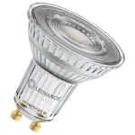 Ledvance LED Spot GU10 PAR16 2.4W 230lm 36D - 927 Ekstra Varm Hvid | Bedste Farvegengivelse - Dæmpbar - Erstatter 35W