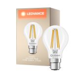 Ledvance Classic LED B22 Pære Filament Klar 5.9W 806lm - 827 Ekstra Varm Hvid | Erstatter 60W