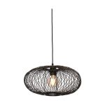 Good&Mojo Pendel Lampe Cango Bambus Sort | Egnet til 1x E27 