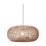 Good&Mojo Pendel Lampe Arizona Rattan Natural S | Egnet til 1x E27 