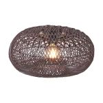 Good&Mojo Loftlampe Arizona Rattan Burgundy S | Egnet til 1x E27 