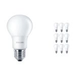 Fordelspakke 10x Philips Corepro LED Pære E27 Pære matt 8W 806lm - 840 kold hvid | erstatter 60W