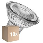 Fordelspakke 10x Ledvance LED Spot GU10 PAR16 6.1W 575lm 36D - 930 Varm Hvid | Bedste Farvegengivelse - Dæmpbar - Erstatter 80W