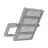 Ledvance LED projektør MAX Væg grå 1200W 164000lm 50Dx10D - 757 dagslys | IP66 - asymmetrisk