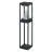 Ledvance LED Pullert Solar Alps Pathway Flerfarvet Sort 6W 400lm - 830 Varm Hvid | 70cm - IP44 - RGBW