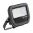 Ledvance LED Projektør Aluminium Sort 8W 1100lm 100D - 830 Varm Hvid | IP66 - Symmetrisk