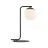 Nordlux Bordlampe Grant Glas Sort | Egnet til 1x E14