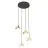Emibig Pendel Lampe Elit Stål Guld | Egnet til 4x GX53 - Max 10W