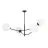 Emibig Loftlampe Hunter Stål Sort | Egnet til 4x E14 - Max 10W
