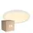 Fordelspakke 3x Nordlux LED skotlampe Oja 29 18W 827 1700lm Hvid IP20 | 3-Trin dæmpbar - ekstra varm hvid
