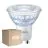 Fordelspakke 10x Philips MASTER Value LED Spot GU10 PAR16 5.5W 575lm 36D - 922-927 Dim To Warm | Bedste Farvegengivelse - Dæmpbar - Erstatter 80W