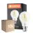 Fordelspakke 10x Ledvance Classic Performance LED Pære B22d Pære filament klar 6.5W 806lm - 827 ekstra varm hvid | erstatter 60W