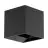 Eglo Vægbelysning Calpi Aluminium Antracit Up & Down 3.3W 340lm - 830 Varm Hvid | IP44 