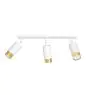 Emibig Loftlampe Hiro Stål Hvid | Egnet til 3x GU10 - Max 10W