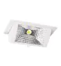LED Downlight Wallwasher Wally Medium Hvid 27W 3850lm 78x100D - 840 Kold Hvid - 238x145mm