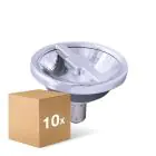 Fordelspakke 10x Noxion Lucent LED spot AR70 BA15d 6W 350lm 36D - 927 ekstra varm hvid | bedste farvegengivelse - dæmpbar - erstatter 50W