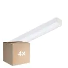 Fordelspakke 4x Philips LED Lysrender CoreLine Hvid 10.8W/17W 1500lm/2400lm - 830-840 CCT | 60cm - Erstatter 2x18W