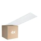 Fordelspakke 4x Philips LED Panel Ledinaire RC065B 28W 3400lm - 830-835-840 CCT | 120x30cm - UGR 