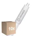 Fordelspakke 10x Ledvance LED Lysrør T5 Performance (Mains AC) High Efficiency 7W 1000lm - 865 Dagslys | 55cm - Erstatter 14W