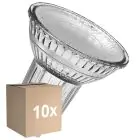 Fordelspakke 10x Ledvance LED Spot GU10 PAR16 8W 750lm 36D - 827 Ekstra Varm Hvid | Erstatter 100W