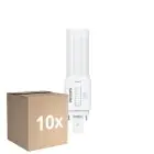 Fordelspakke 10x Philips CorePro PL-C LED 360D 5.9W 850lm - 830-840-865 CCT | 2-Pinde - Erstatter 13W