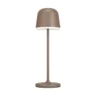 Eglo Bordlampe Mannera Aluminium Rusten 2W 200lm - 830 Varm Hvid | IP54 - Touch Dæmpbar - USB-C